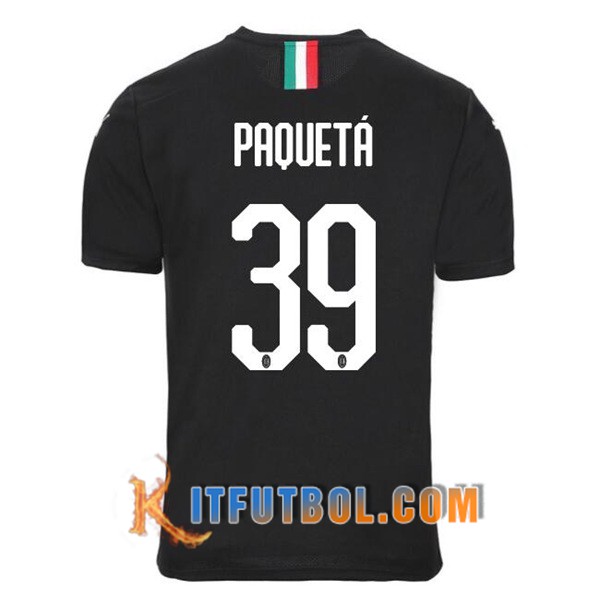 Camisetas Futbol Milan AC (PAOUETA 39) Tercera 19/20