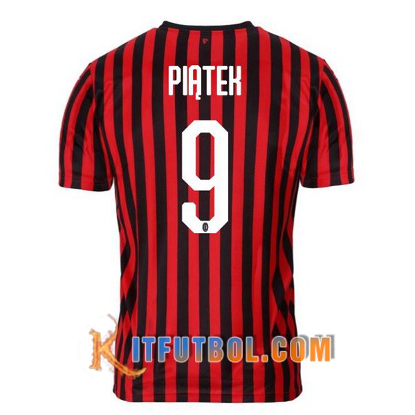 Camisetas Futbol Milan AC (PIATEH 9) Primera 19/20