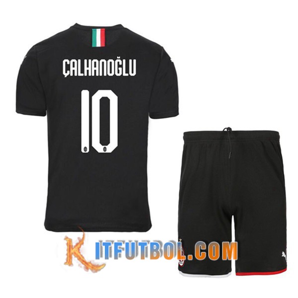 Camisetas Futbol Milan AC (CALHANOGLU 10) Tercera 19/20