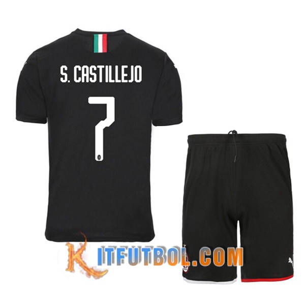 Camisetas Futbol Milan AC (S.CASTILLEJO 7) Tercera 19/20
