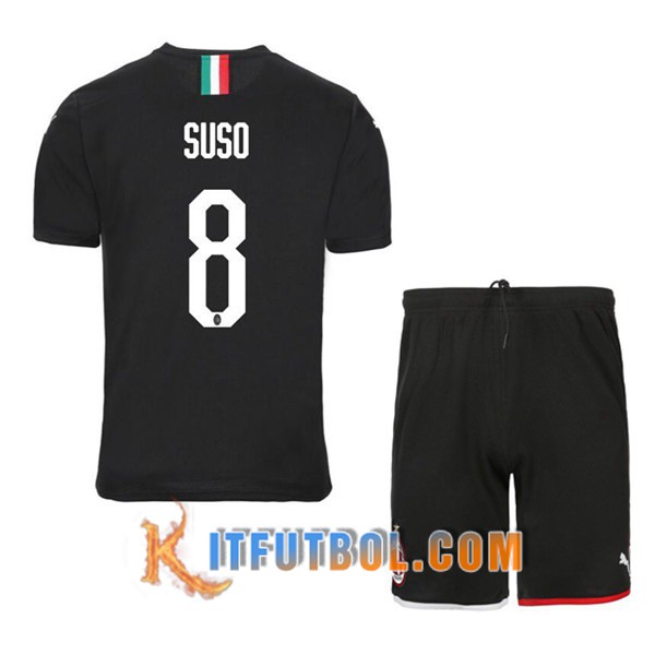 Camisetas Futbol Milan AC (SUSO 8) Tercera 19/20