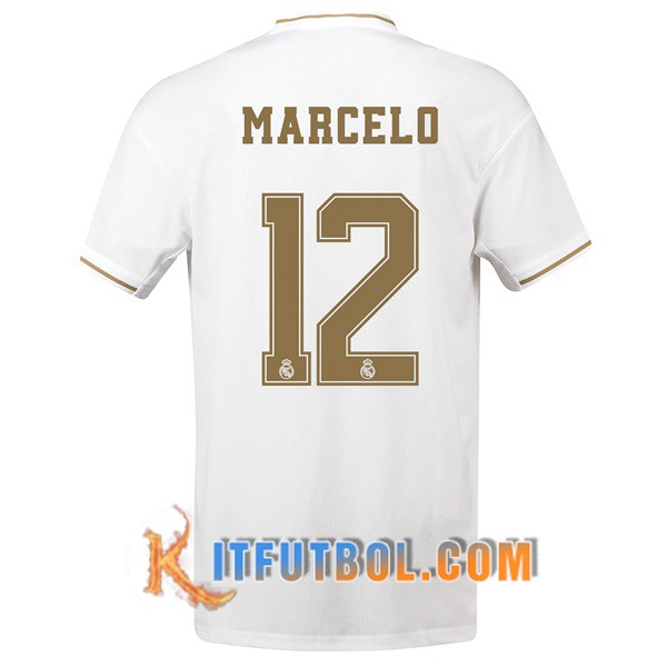 Camisetas Futbol Real Madrid (Marcelo 12) Primera 19/20
