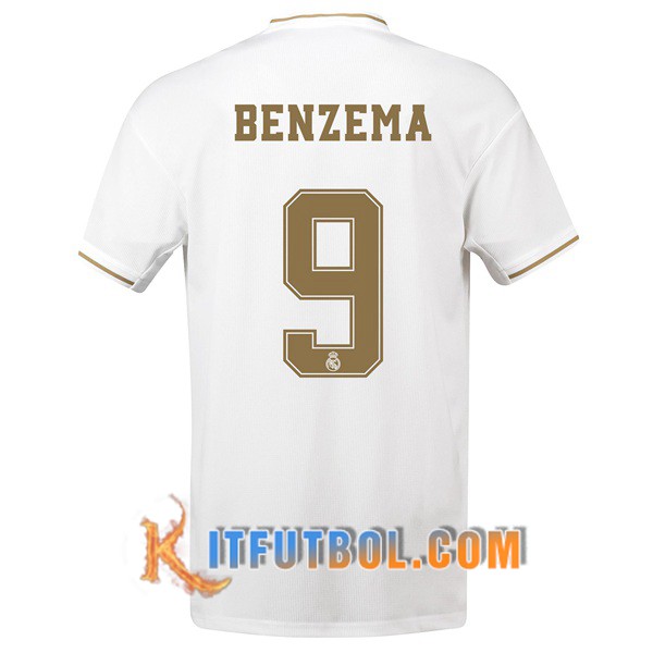 Camisetas Futbol Real Madrid (BENZEMA 9) Primera 19/20