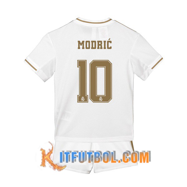 Camisetas Futbol Real Madrid (MODRIC 10) Ninos Primera 19/20