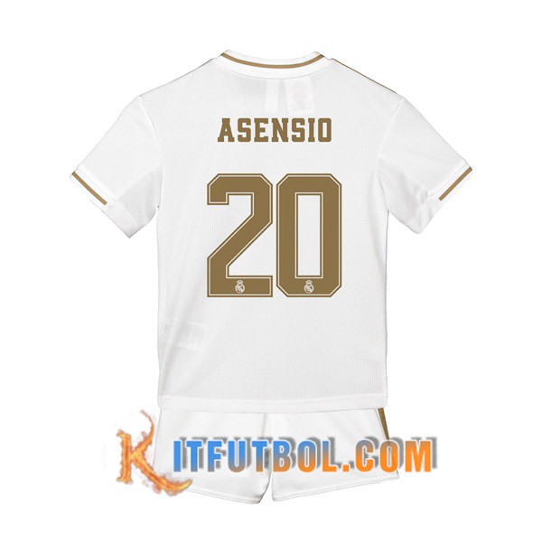 Camisetas Futbol Real Madrid (ASENSIO 20) Ninos Primera 19/20