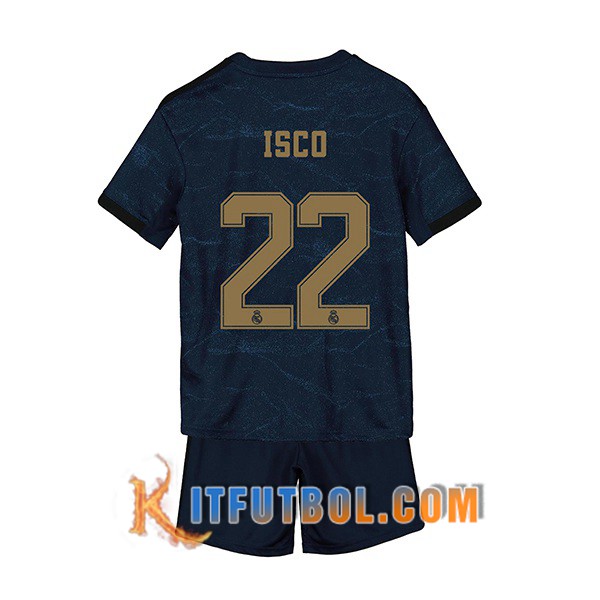 Camisetas Futbol Real Madrid (ISCO 4) Ninos Segunda 19/20