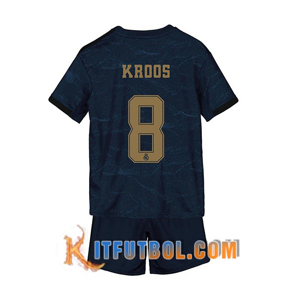Camisetas Futbol Real Madrid (KROOS 8) Ninos Segunda 19/20