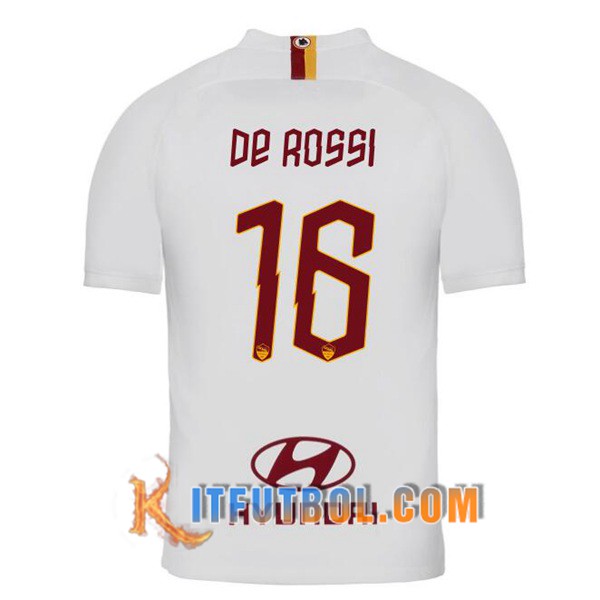 Camisetas Futbol AS Roma (DE ROSSI 16) Segunda 19/20