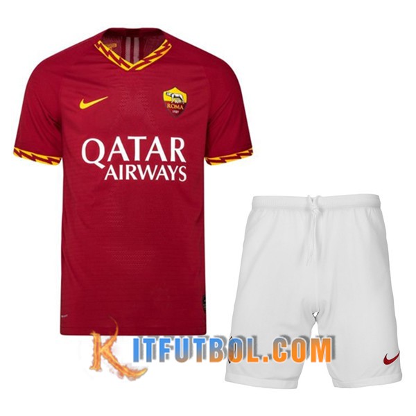 Camisetas Futbol AS Roma Ninos Primera 19/20