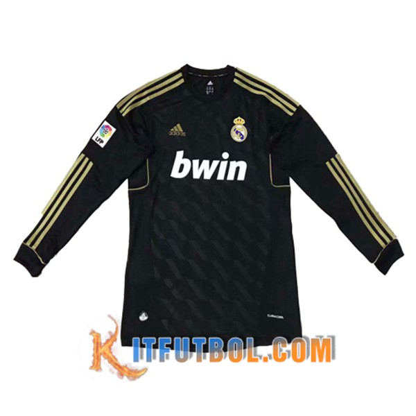 Camiseta Futbol Real Madrid Manga Larga Segunda 2011/2012