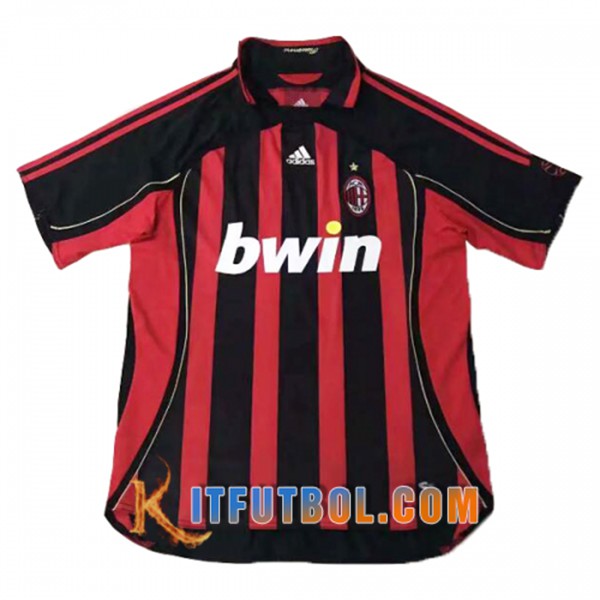 Camiseta Futbol Milan AC Primera 2006/2007