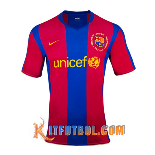 Camiseta Futbol FC Barcelona Primera 2007/2008