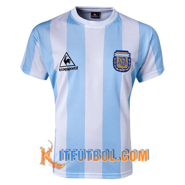 Camiseta Futbol Argentina Primera 1986