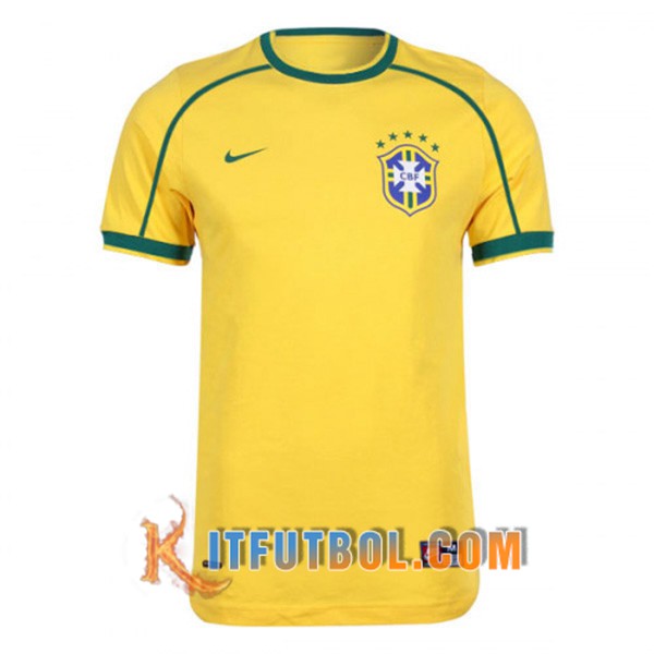 Camiseta Futbol Brasil Primera 1998/2000