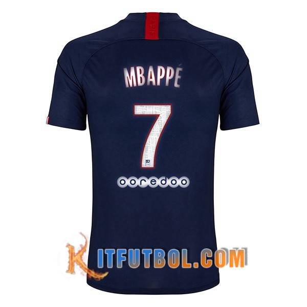 Camisetas Futbol PSG (MBAPPE 7) Primera 19/20
