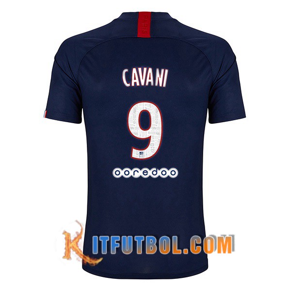 Camisetas Futbol PSG (CAVANI 9) Primera 19/20