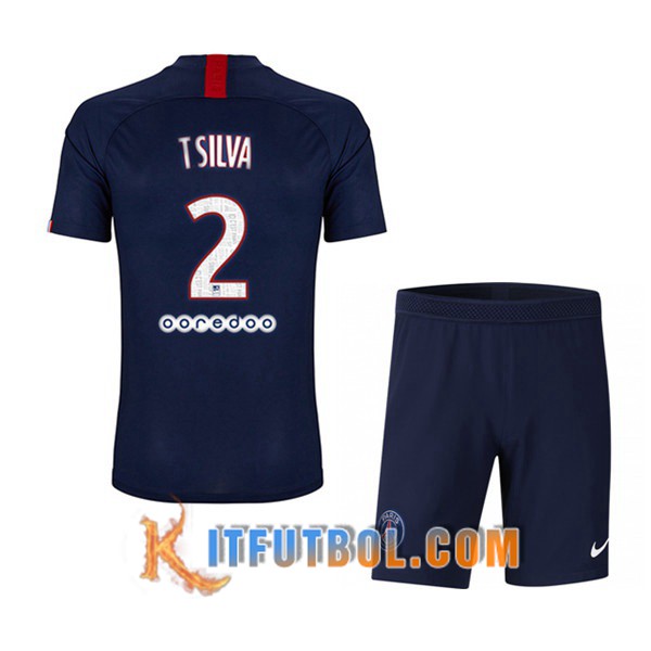Camisetas Futbol PSG (T.SILVA 2) Ninos Primera 19/20