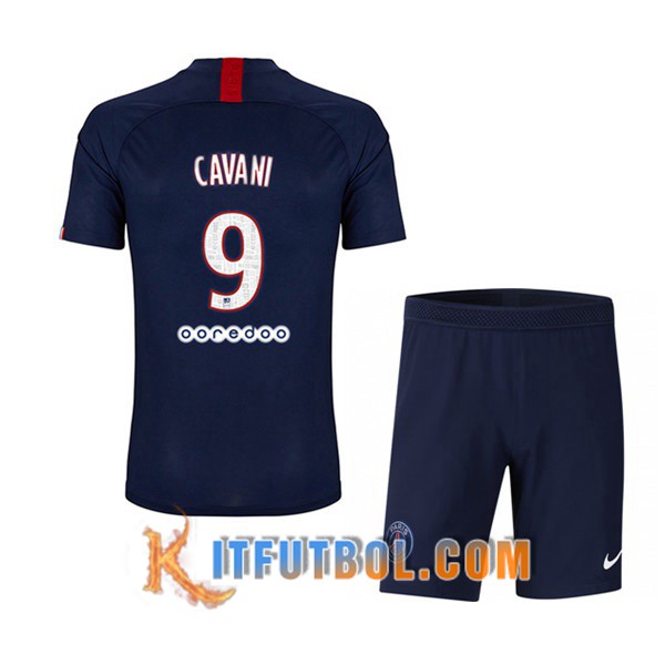 Camisetas Futbol PSG (CAVANI 9) Ninos Primera 19/20