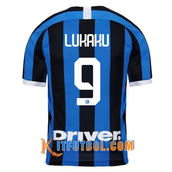 Camisetas Futbol Inter Milan (LUKAKU 9) Primera 19/20