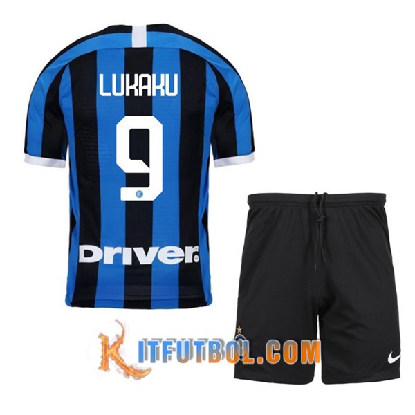 Camisetas Futbol Inter Milan (LUKAKU 9) Ninos Primera 19/20