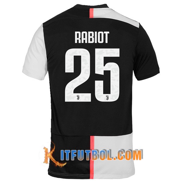 Camisetas Futbol Juventus (RABIOT 25) Primera 19/20