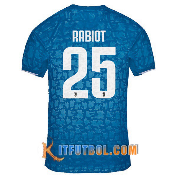 Camisetas Futbol Juventus (RABIOT 25) Tercera 19/20