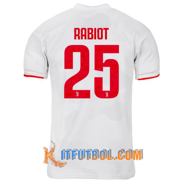 Camisetas Futbol Juventus (RABIOT 25) Segunda 19/20