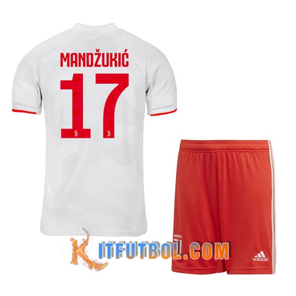 Camisetas Futbol Juventus (MANDZUKIC 17) Ninos Segunda 19/20