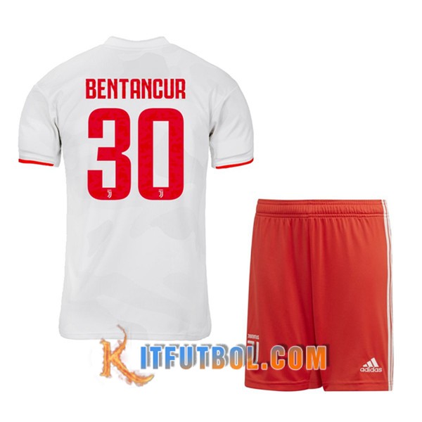 Camisetas Futbol Juventus (BENTANCUR 30) Ninos Segunda 19/20