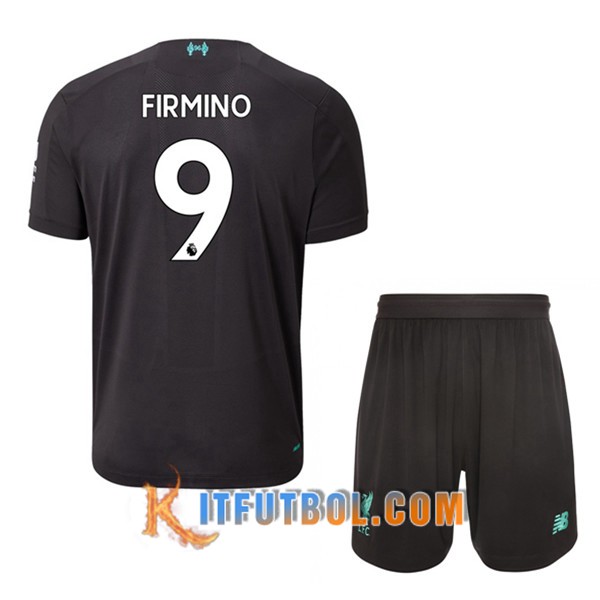 Camisetas Futbol FC Liverpool (FIRMINO 9) Ninos Tercera 19/20