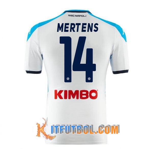 Camisetas Futbol SSC Napoli (MERTENS 14) Tercera 19/20