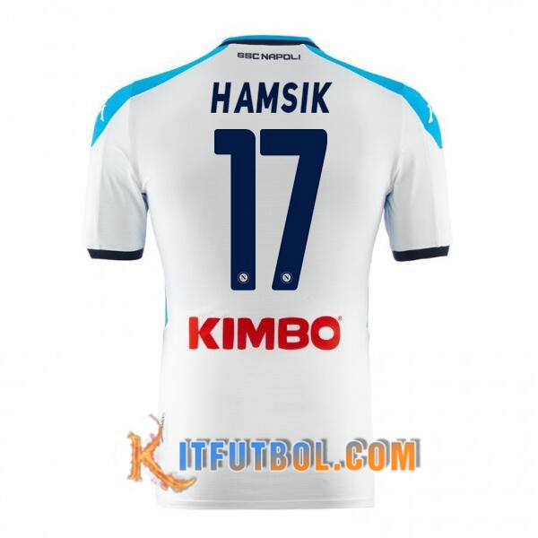 Camisetas Futbol SSC Napoli (HAMSIK 17) Tercera 19/20