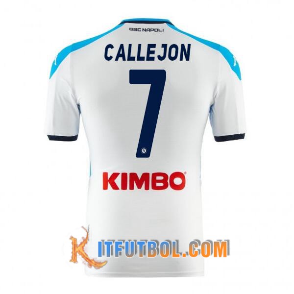 Camisetas Futbol SSC Napoli (CALLEJON 7) Tercera 19/20