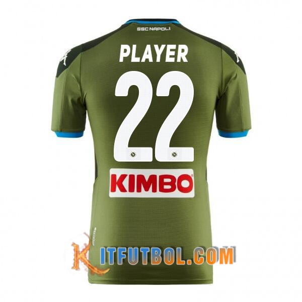 Camisetas Futbol SSC Napoli (PLAYER 22) Segunda 19/20