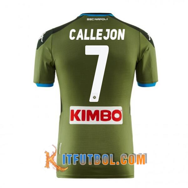 Camisetas Futbol SSC Napoli (CALLEJON 7) Segunda 19/20