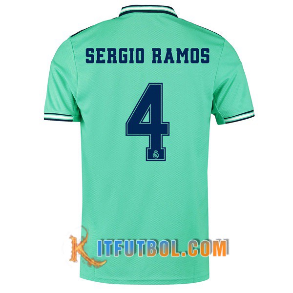 Camisetas Futbol Real Madrid (SERGIO RAMOS 4) Tercera 19/20