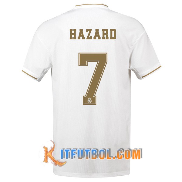 Camisetas Futbol Real Madrid (HAZARD 7) Primera 19/20