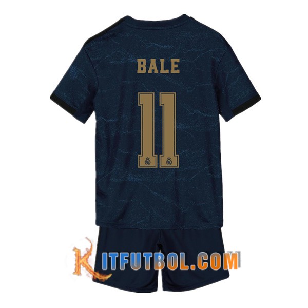Camisetas Futbol Real Madrid (BALE 11) Ninos Segunda 19/20