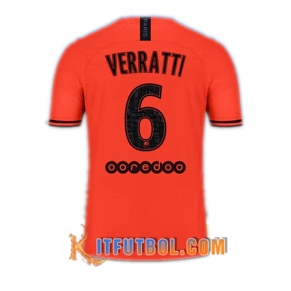 Camisetas Futbol PSG (VERRATTI 6) Segunda 19/20