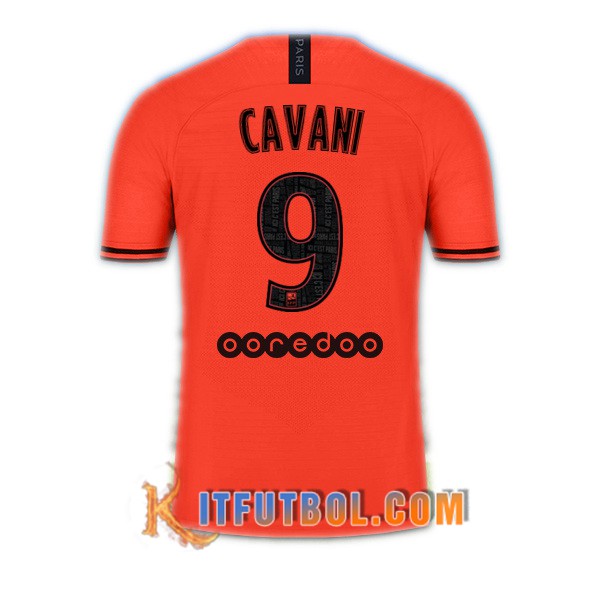 Camisetas Futbol PSG (CAVANI 9) Segunda 19/20