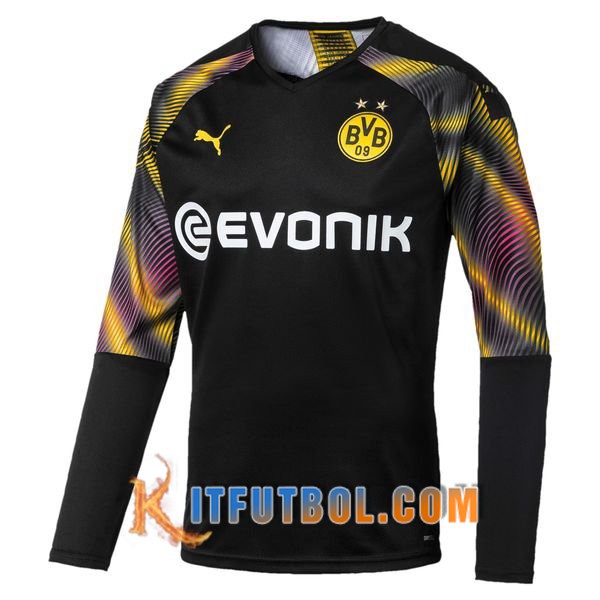 Camiseta Futbol Dortmund BVB Portero Negro 19/20