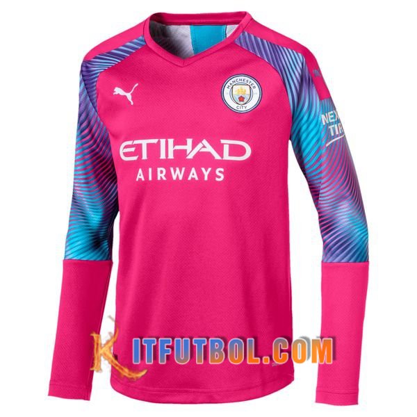 Camiseta Futbol Manchester City Portero Roja 19/20