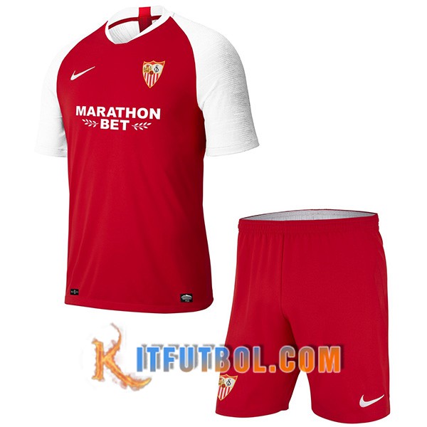 Camisetas Personalizadas Futbol Sevilla FC Ninos Primera 19/20