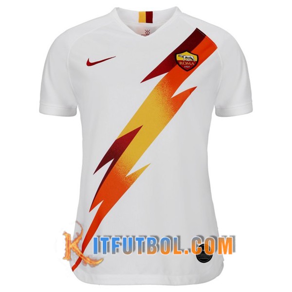 Camisetas Personalizadas Futbol AS Roma Mujer Segunda 19/20