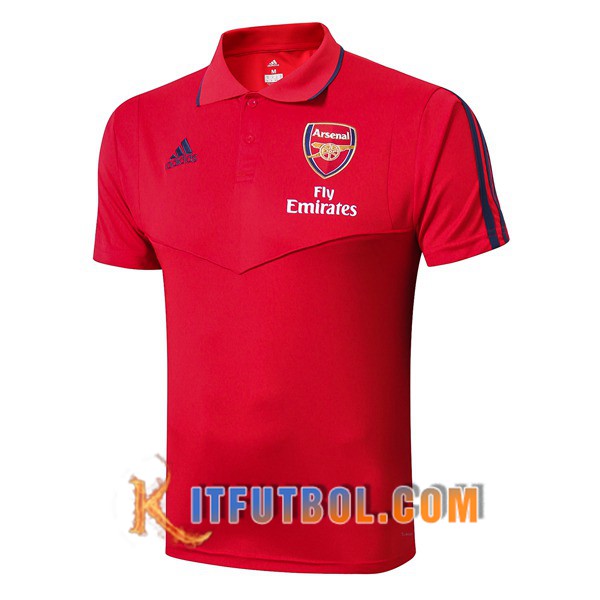 Nueva Polo Futbol Arsenal Roja 19/20