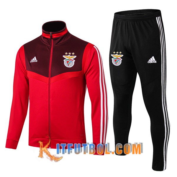 Nueva Chandal Futbol - Chaqueta + Pantalones S.L Benfica Roja 19/20