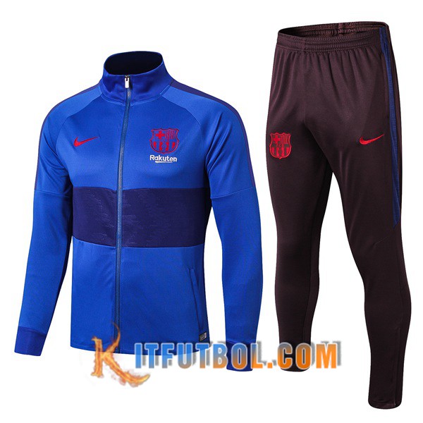 Nueva Chandal Futbol - Chaqueta + Pantalones FC Barcelona Azul 19/20