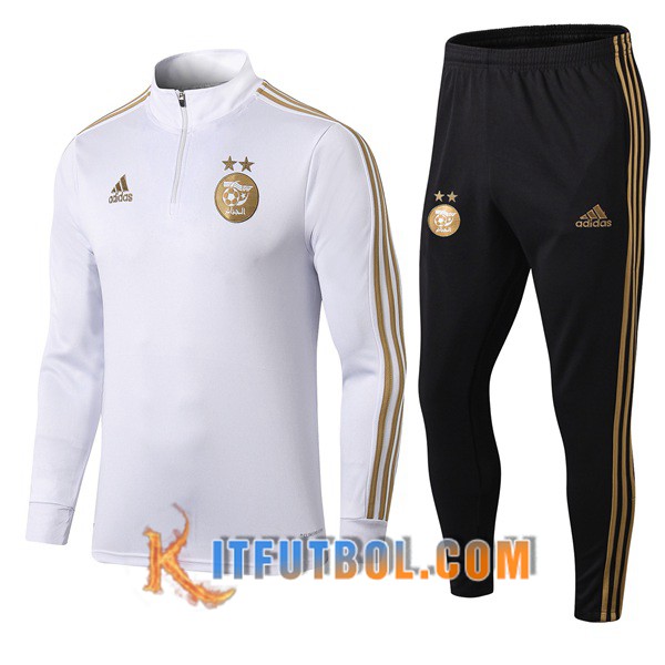 Nueva Chandal Futbol + Pantalones Argelia Blanco 19/20