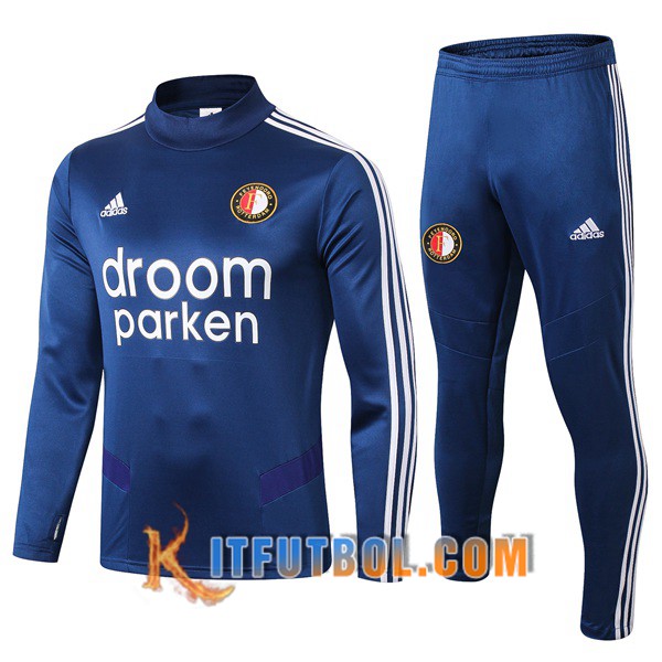 Nueva Chandal Futbol + Pantalones Feyenoord Rotterdam Azul 19/20