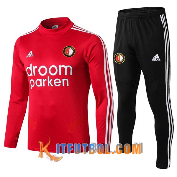 Nueva Chandal Futbol + Pantalones Feyenoord Rotterdam Roja 19/20